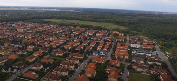 Helikopter lakópark